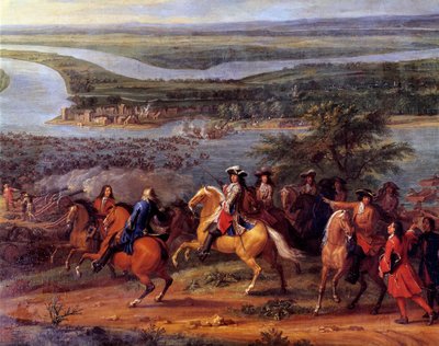 Les Actions du Grand Condé, passage du Rhin - Sauveur Le Conte