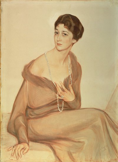 Portrait de Vanda Weiner - Savelij Abramovich Sorin