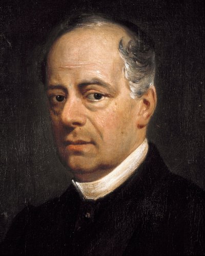 Risorgimento : Portrait de Carlo Poerio (1803-1867), patriote italien (détail). Peinture de Francesco Saverio Altamura (1822-1897) Naples, Museo Nazionale di San Martino - Saverio Altamura