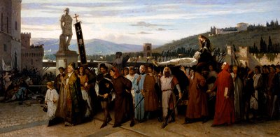 Les funérailles de Buondelmonte - Saverio Altamura