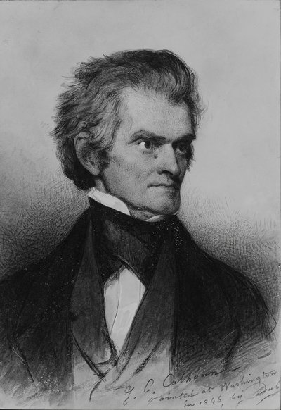 John C. Calhoun, 1846 - Savinien Edme Dubourjal