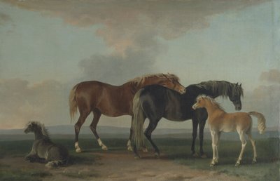 Juments et poulains - Sawrey Gilpin
