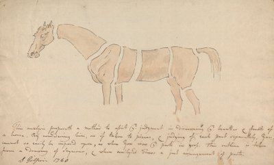 Parties du cheval bien proportionné - Sawrey Gilpin