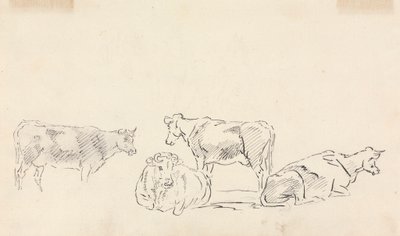 Étude de bétail - Sawrey Gilpin