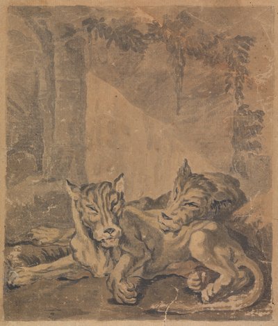 Deux tigres - Sawrey Gilpin
