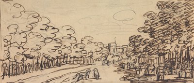 Grande promenade de Windsor - Sawrey Gilpin