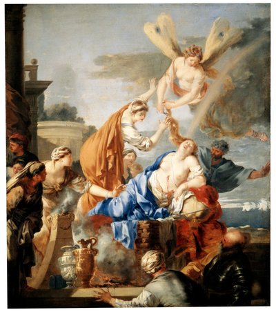 La mort de Didon, vers 1637-1640 - Sébastien Bourdon