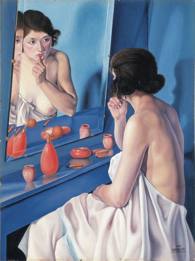 Femme devant un miroir, 1927 - Scarpa