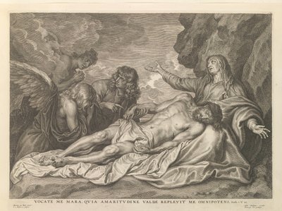 La Déploration du Christ - Schelte Adamsz. Bolswert