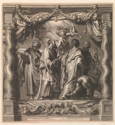 Les quatre évangélistes - Schelte Adamsz. Bolswert