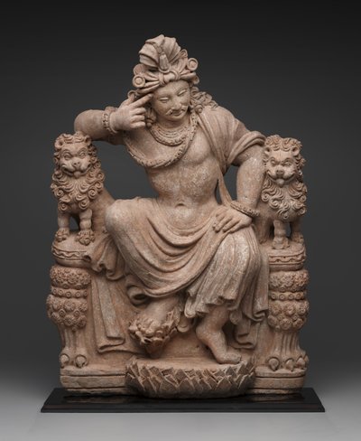 Bodhisattva pensant, 4e au 6e siècle apr. J.-C. - School Afghan