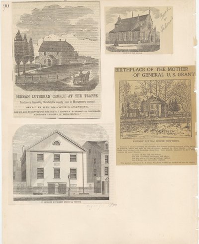 Castner Scrapbook v.22, Églises 1, page 90 - School American