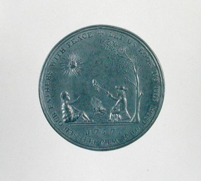 Médaille de paix indienne (argent) - School American