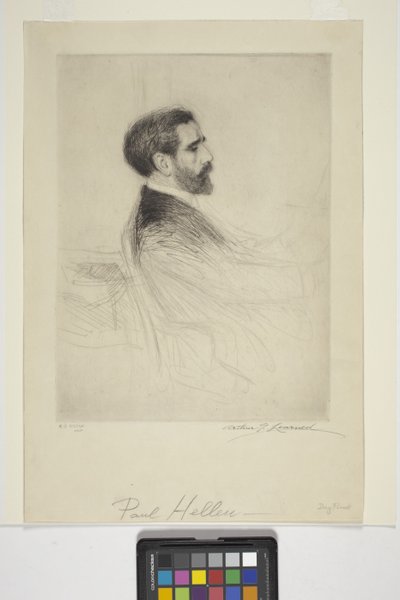 Portrait de Paul Helleu - School American