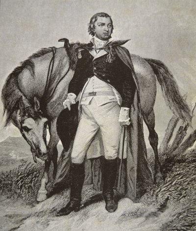 Portrait de Nathanael Greene - School American