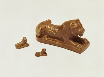 Poids de lion assyrien, c.5e siècle av. J.-C. - School Assyrian