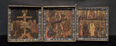 Triptyque portatif : La Résurrection et l