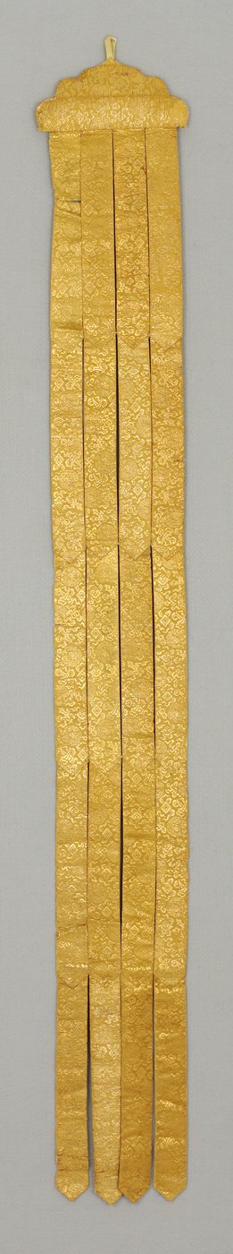 Banderole/Tenture de temple, vers 18e siècle - School Chinese