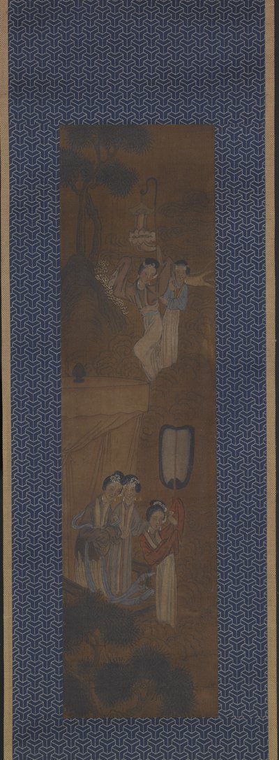 Cinq femmes en procession - School Chinese