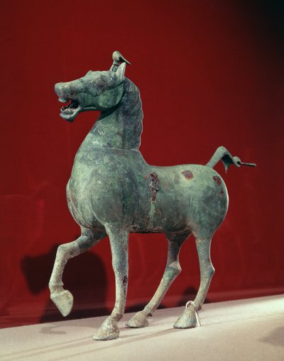 Cheval, de Wu-wei, dynastie Han orientale - School Chinese