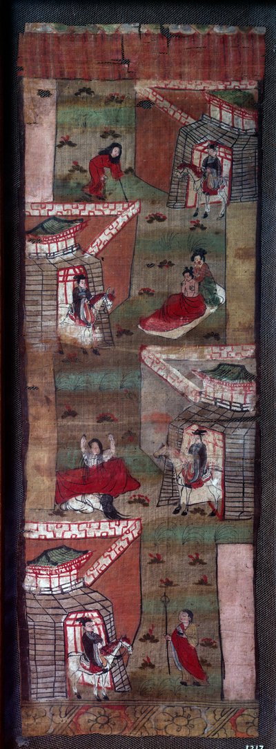 Vie de Bouddha : épisode des 4 rencontres de Siddhartha : un vieil homme, un misérable, un malade et un grabataire - School Chinese