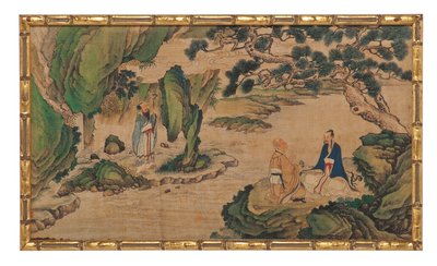 Une des vingt-quatre scènes du Rêve du pavillon rouge - School Chinese