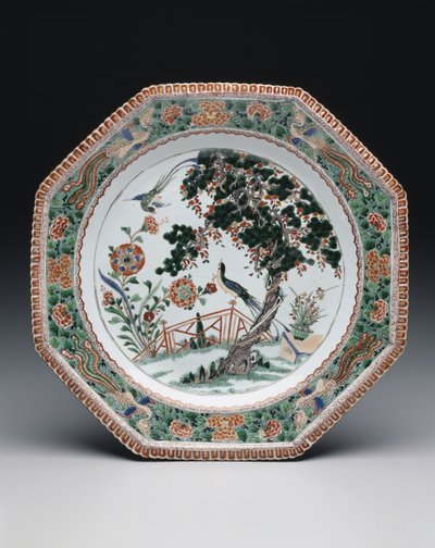Assiette, vers 1725-30 - School Chinese
