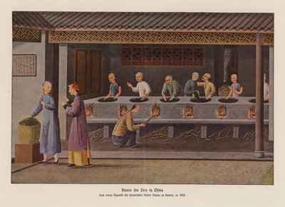 Rôtir du thé en Chine - School Chinese