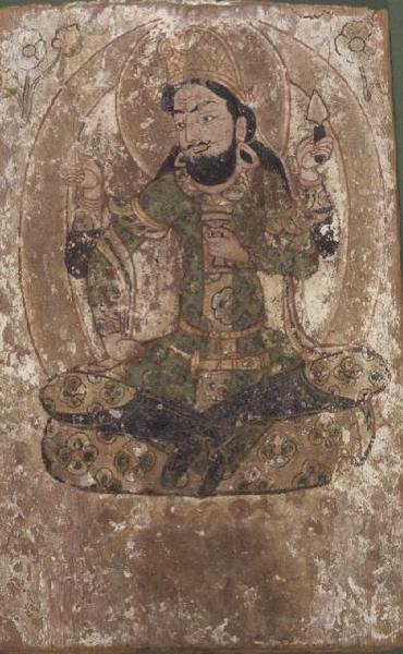 Roustem, le dieu de la soie, Turkestan chinois, 6e-7e siècle av. J.-C. - School Chinese