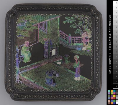 Petite assiette, fin du XVIIIe siècle - School Chinese