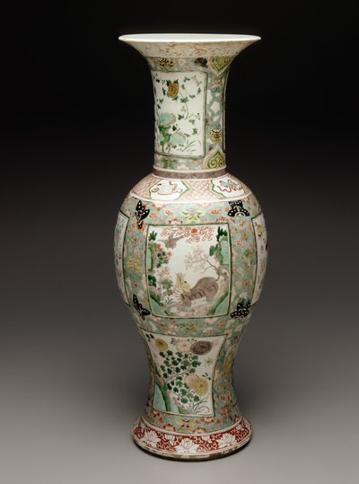 Vase, vers 1700 - School Chinese