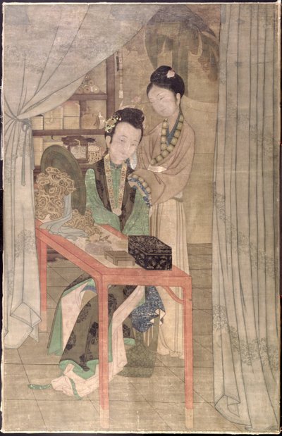 Femme à sa toilette - School Chinese