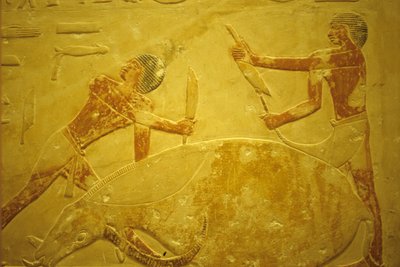 Égypte ancienne, peinture murale, Mastaba/Tombe d