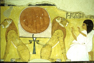 Égypte ancienne, peinture murale, Tombe d
