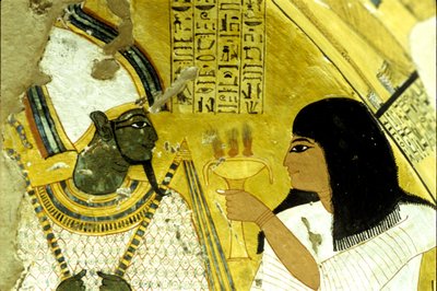 Égypte ancienne, Peinture murale Tombe d