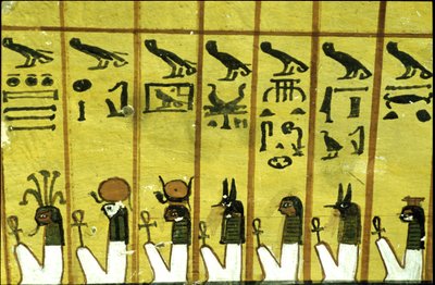 Égypte ancienne, Peinture murale Tombe d