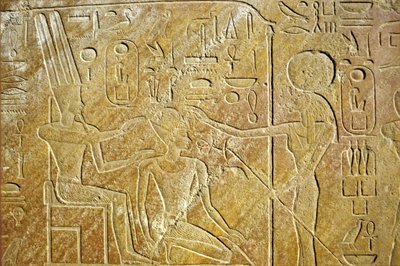Égypte ancienne, peinture murale/sculpture, Sakhmet s