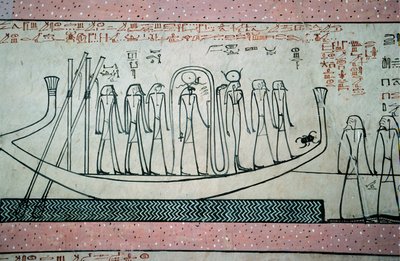 Louxor, Thèbes : Rive gauche du Nil : Vallée des Rois, tombe de Thoutmosis III - School Egyptian