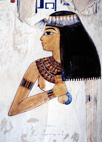 Louxor Thèbes : Rive Ouest, Nécropole des Nobles, Vallée des Nobles. Tombe de Menna (18e dynastie) - School Egyptian