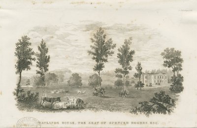 Burslem - Maison Watlands : gravure, nd [?19e siècle] (impression) - School English