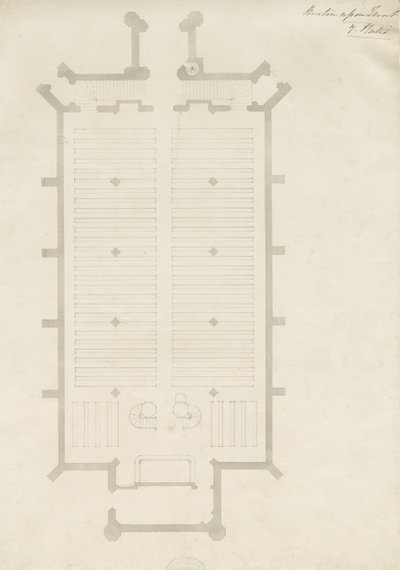 Burton-upon-Trent - Église de la Sainte-Trinité - School English