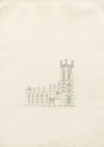 Burton-upon-Trent - Église de la Sainte-Trinité - School English
