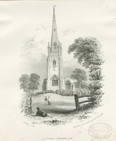 Église de Clifton Campville - School English