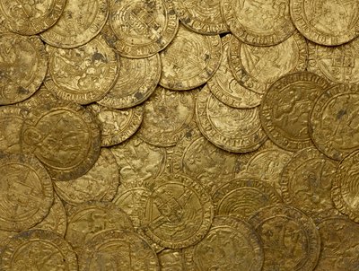 Trésor complet en or Tudor, le trésor d