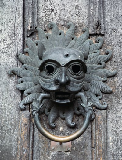 Heurtoir de sanctuaire de la cathédrale de Durham, copie de l
