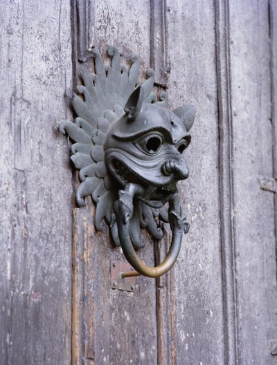 Heurtoir de sanctuaire de la cathédrale de Durham, copie de l