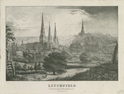 Lichfield - Vue nord-ouest - School English