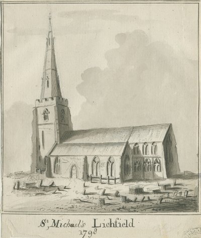 Lichfield - Église de St. Michael - School English