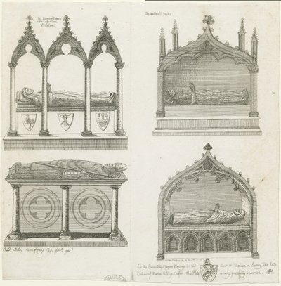 Cathédrale de Lichfield - Tombeaux - School English