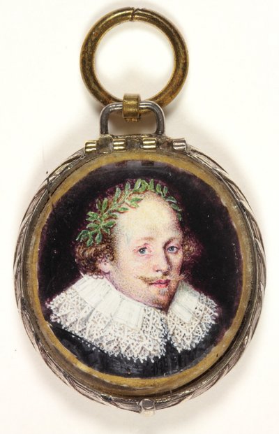 Médaillon contenant une tête de Michael Drayton - School English